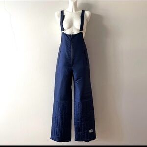 70s Retro Vintage Bib Ski Snow pants